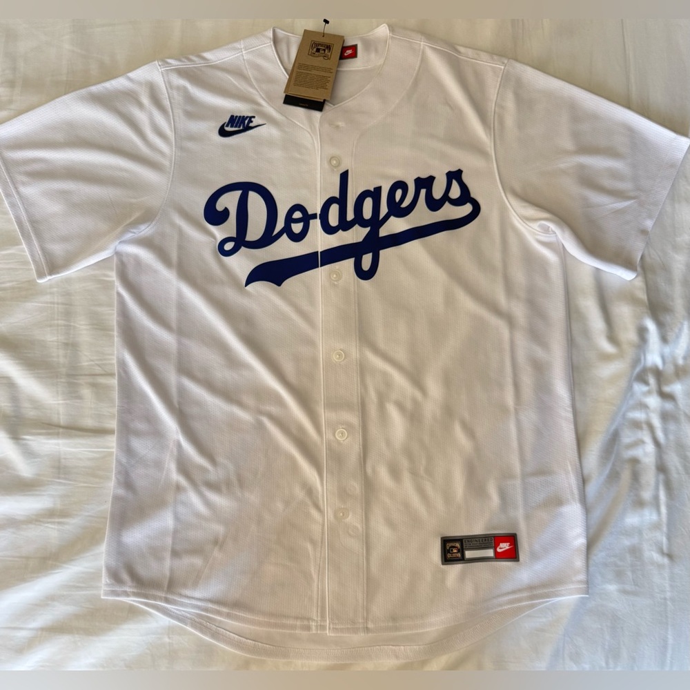Nike Jackie Robinson Brooklyn Dodgers Coppertown Baseball Jersey Men’s Sz: